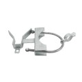 Chain Link 6 5/8" x 2" Domestic Single Gate Cantilever Latches