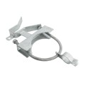 Chain Link 6 5/8" x 2" Domestic Single Gate Cantilever Latches