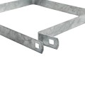 Chain Link 8" Domestic Square Tension Bands - 13 Gauge x 7/8"