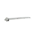 Chain Link Domestic One-Piece Barbed Wire 45 Degree Angle Arm For T-Post