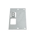 Chain Link Universal Domestic Wood Fence Adapters (Fits 1 3/8" - 4 1/2" Posts) (Wood Adapter)