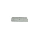 Chain Link 1 1/2" x 7" Domestic Wood Rail Splicer 2x4 Wood Rail Splicer HDG) 