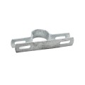 Chain Link 1 5/8" Domestic Welded Wire Fence Clamps - 11 Gauge x 1"