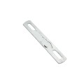 2" Post x 1" Rail Square Welded Wire Clamp Chain Link Galvanized Steel (Welded Wire Clamps)