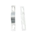 Chain Link 2" Domestic Welded Wire Fence Clamps - 11 Gauge x 1" (Fits 1 7/8" OD) (Welded Wire Clamps)