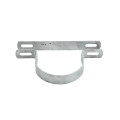 Chain Link 4" Domestic Welded Wire Fence Clamps - 11 Gauge x 1"