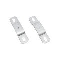 2" Post x 1 1/4" Rail Square Line Rail Clamp Chain Link Galvanized Steel