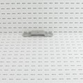 2 1/2" Post x 1 1/2" Rail Square Line Rail Clamp Chain Link Galvanized Steel