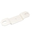 2 1/2" Post x 1 1/2" Rail Square Line Rail Clamp Chain Link Galvanized Steel