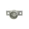 Domestic Chain Link Wall Mount Brace Rail End Bracket for 1 5/8" Post