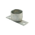Domestic Chain Link Wall Mount Brace Rail End Bracket for 1 5/8" Post