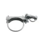 Chain Link 6 5/8" Domestic 180 Degree Swing Gate Hinges - Pressed Steel