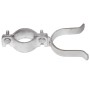 1 5/8" x 3" (3" OD Post, 1 5/8" Gate Frame) Domestic Chain Link Latch |Pressed Steel