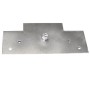 Chain Link Domestic Line Wood Fence Adapters for C-Posts