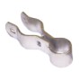 1 5/8" Domestic Chain Link Residential Drop Rod Guide | Pressed Steel