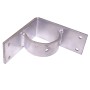 Chain Link 2 1/2" Domestic Inside Corner Wood Fence Adapters with Set Screws (Fits 2 3/8" OD)