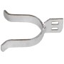 Chain Link 2 1/2" Domestic Regular Drop Forks - Pressed Steel (Fits 2 3/8" OD)