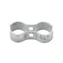1 3/8" x 1 3/8" Domestic Chain Link Saddle Clamp | Pressed Steel