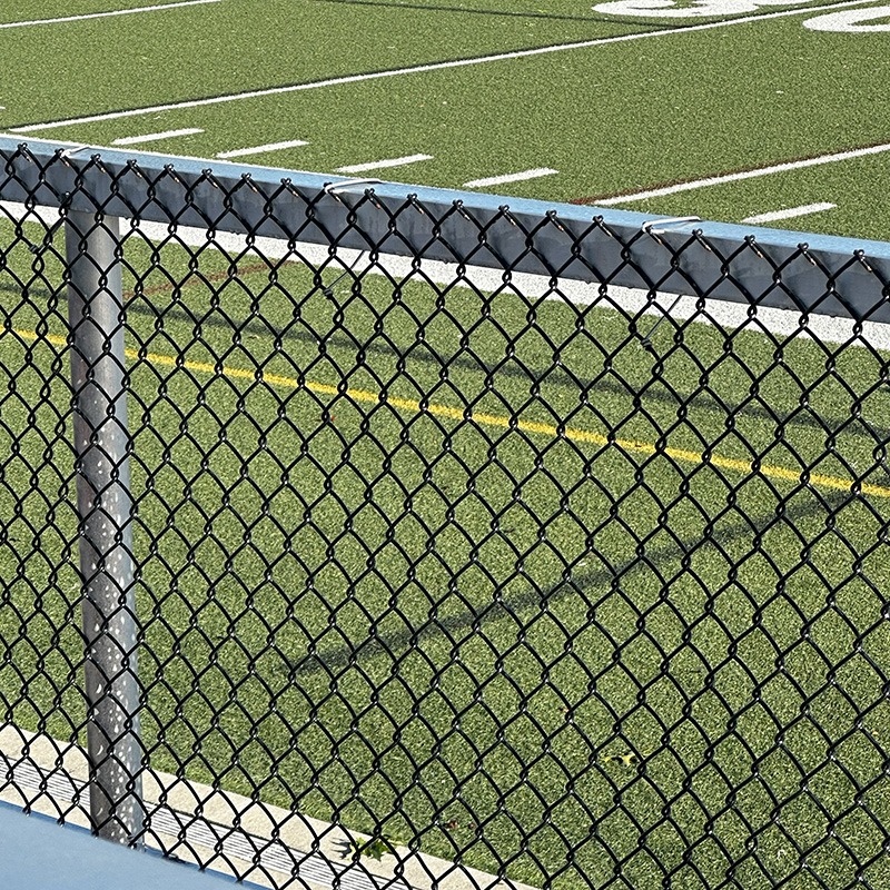 Chain Link Fence Installed at High School Football Field